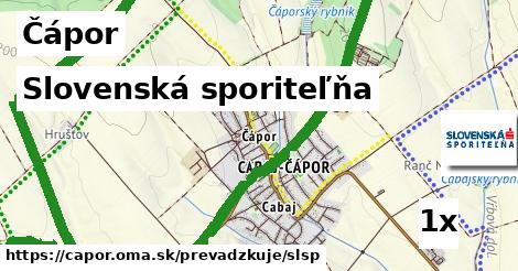 Slovenská sporiteľňa, Čápor