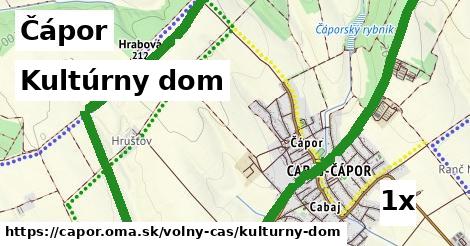 Kultúrny dom, Čápor