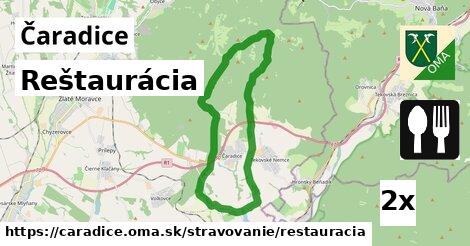 Reštaurácia, Čaradice