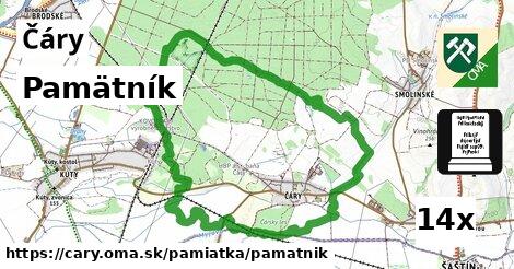 Pamätník, Čáry