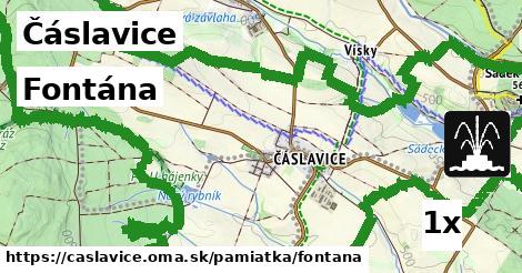 Fontána, Čáslavice