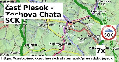 SCK, časť Piesok - Zochova Chata