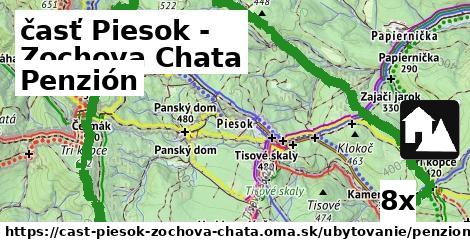 Penzión, časť Piesok - Zochova Chata