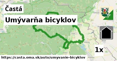 Umývarňa bicyklov, Častá