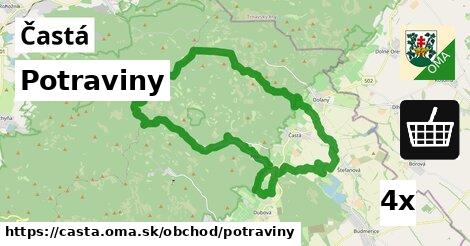 Potraviny, Častá