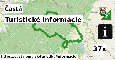 Turistické informácie, Častá