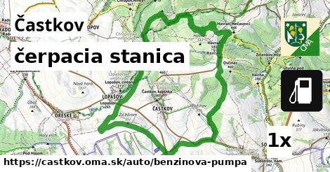 čerpacia stanica, Častkov