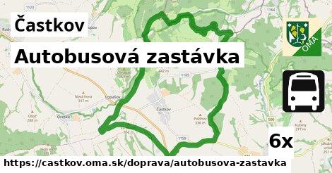 Autobusová zastávka, Častkov