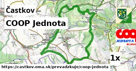 COOP Jednota, Častkov