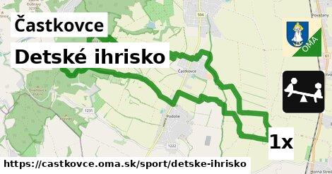 Detské ihrisko, Častkovce