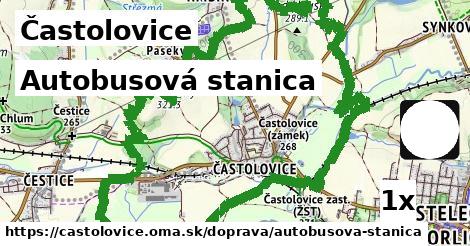 Autobusová stanica, Častolovice