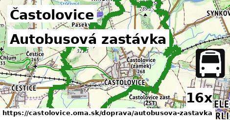 Autobusová zastávka, Častolovice