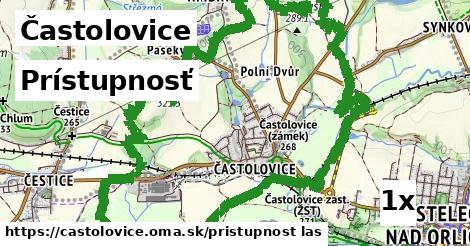 prístupnosť v Častolovice