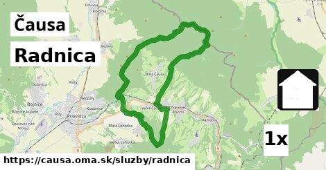 Radnica, Čausa