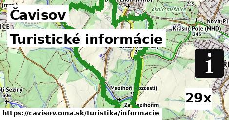 turistické informácie v Čavisov