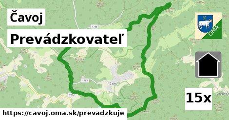 prevádzkovateľ v Čavoj