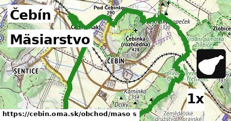 Mäsiarstvo, Čebín