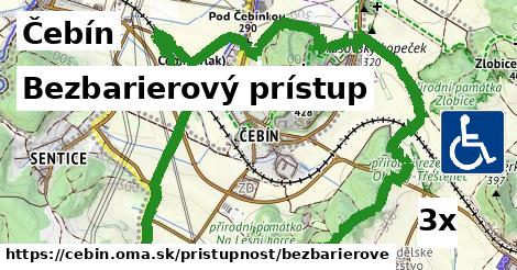 Bezbarierový prístup, Čebín