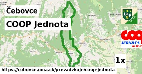 COOP Jednota, Čebovce