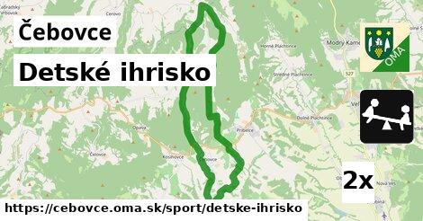 Detské ihrisko, Čebovce