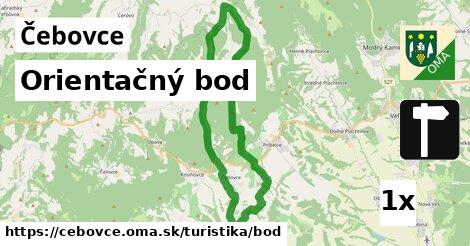 Orientačný bod, Čebovce