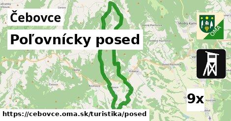 Poľovnícky posed, Čebovce