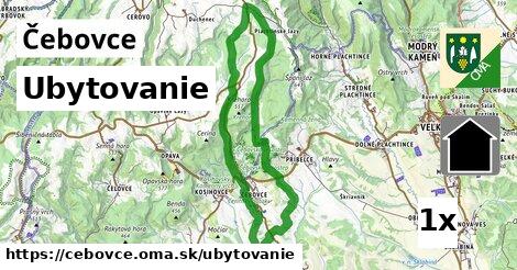 ubytovanie v Čebovce