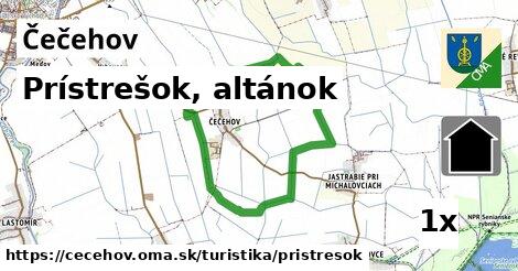 Prístrešok, altánok, Čečehov