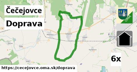 doprava v Čečejovce