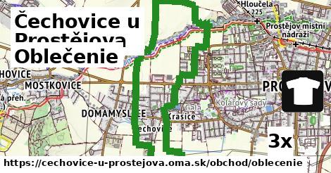 Oblečenie, Čechovice u Prostějova