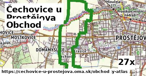 obchod v Čechovice u Prostějova