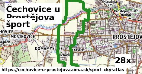 šport v Čechovice u Prostějova