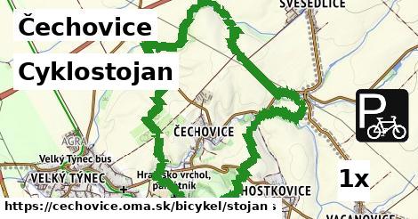 cyklostojan v Čechovice