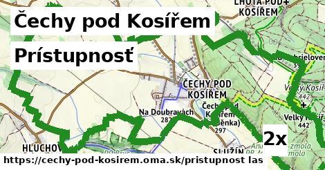 prístupnosť v Čechy pod Kosířem