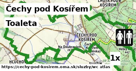 Toaleta, Čechy pod Kosířem