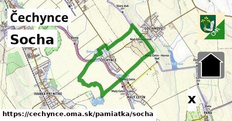 Socha, Čechynce
