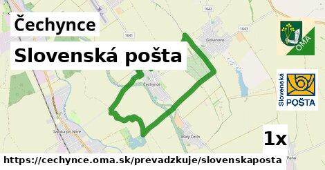 Slovenská pošta, Čechynce