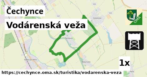 Vodárenská veža, Čechynce