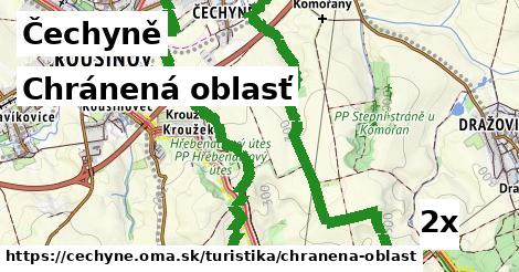 chránená oblasť v Čechyně
