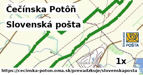 Slovenská pošta v Čečínska Potôň