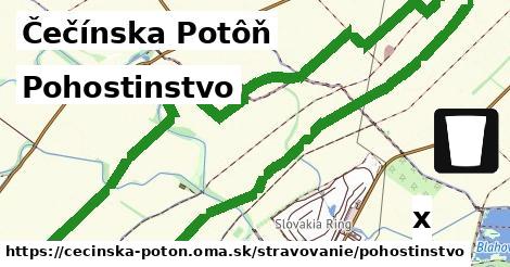 Pohostinstvo, Čečínska Potôň