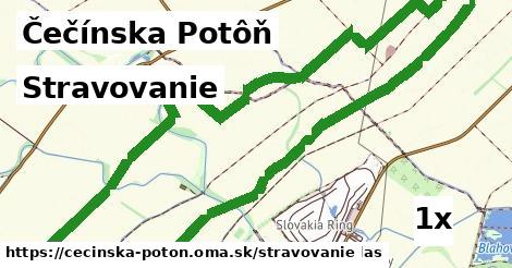 stravovanie v Čečínska Potôň