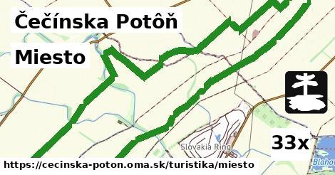 Miesto, Čečínska Potôň