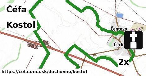 Kostol, Čéfa