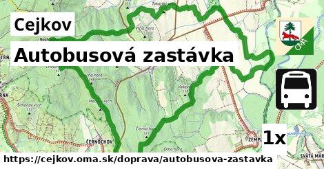 Autobusová zastávka, Cejkov