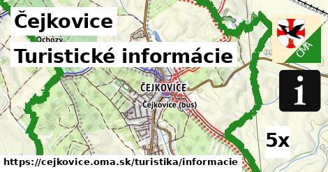 Turistické informácie, Čejkovice