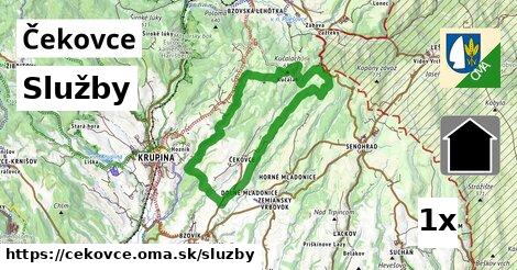 služby v Čekovce