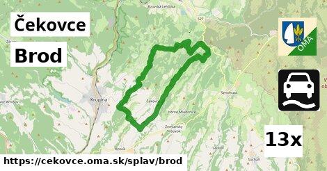 Brod, Čekovce