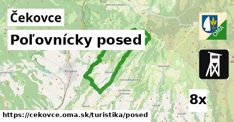 poľovnícky posed v Čekovce