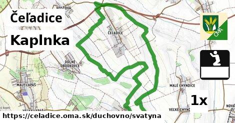 Kaplnka, Čeľadice